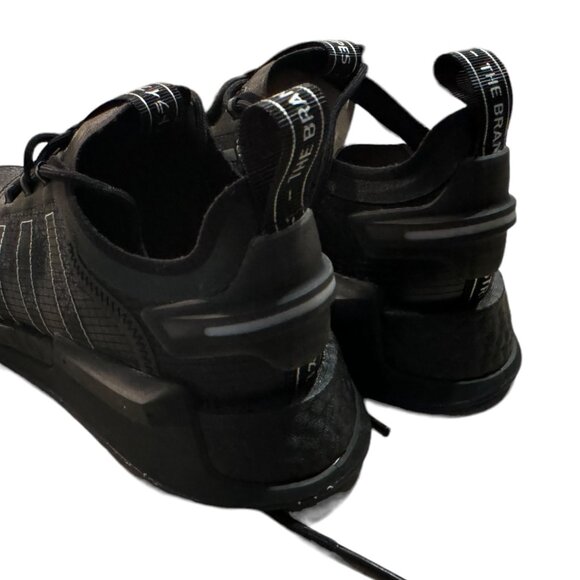 adidas Women's Shoes NMD V3 GW5657 Core Black Metallic Silver Size 10 New in Box - Picture 3 of 6